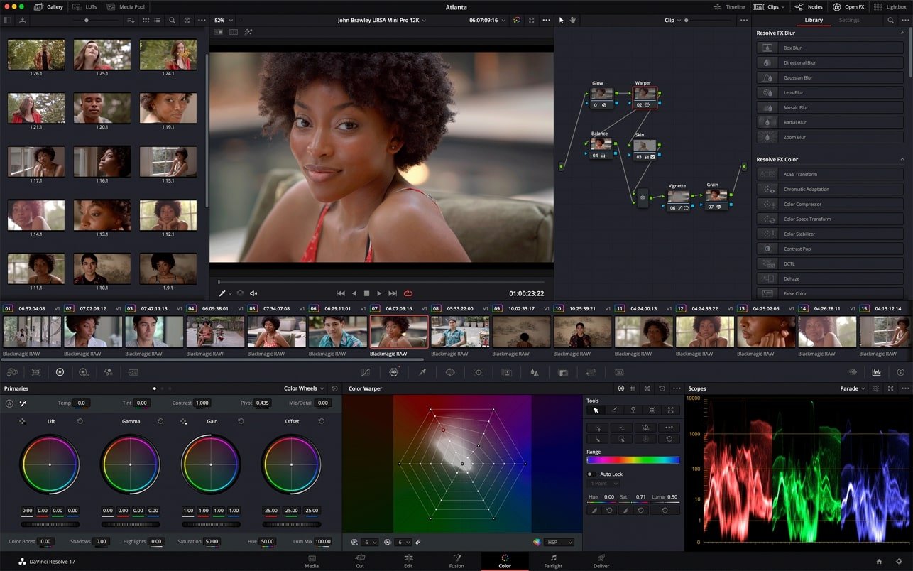 DaVinci Resolve Studio 20 screenshot 4